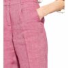 Weekend Maxmara Leinenhose, Rot