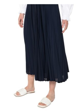 Weekend Maxmara Plisseerock Grado, Blau