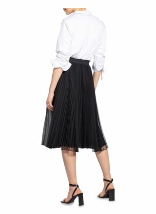 Weekend Maxmara Plisseerock Pinza, Schwarz