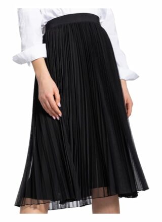 Weekend Maxmara Plisseerock Pinza, Schwarz
