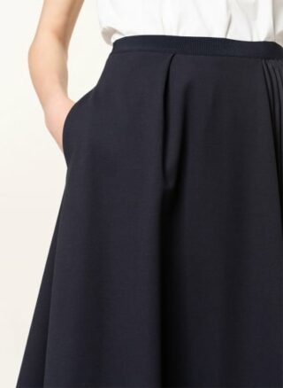 Weekend Maxmara Rock mit Plissee-Einsatz, Blau