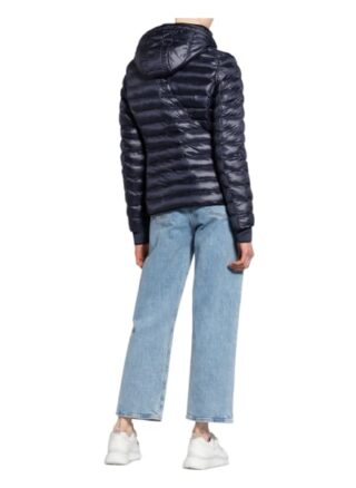 Wellensteyn Steppjacke Italy Hood mit Kapuze, Blau