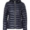 Wellensteyn Steppjacke Italy Hood mit Kapuze, Blau