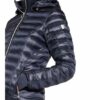 Wellensteyn Steppjacke Italy Hood mit Kapuze, Blau