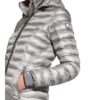Wellensteyn Steppjacke Italy Hood mit Kapuze, Grau
