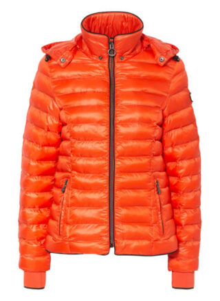 Wellensteyn Steppjacke Italy Hood mit Kapuze, Orange