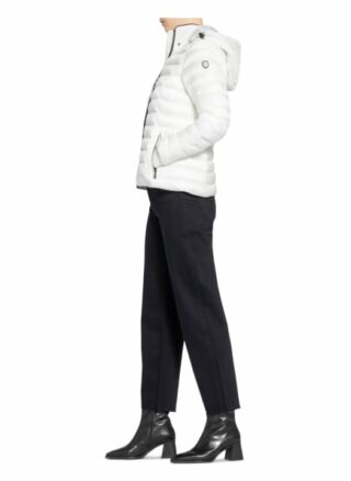 Wellensteyn Steppjacke Italy Hood mit Kapuze, Weiß
