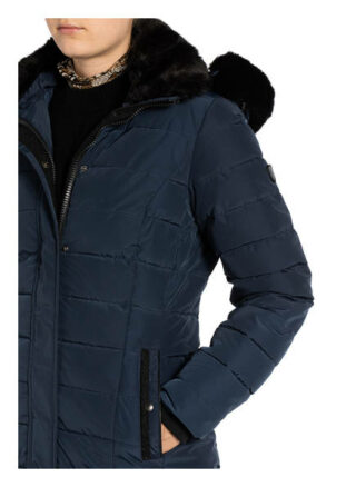 Wellensteyn Steppmantel Santorin Long, Blau