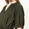 Whistles Hemdblusenkleid Olivia, Grün