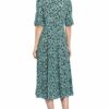 Whistles Kleid Midnight Meadow, Blau