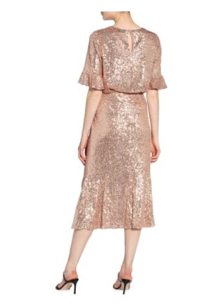 Whistles Rock mit Paillettenbesatz, Beige