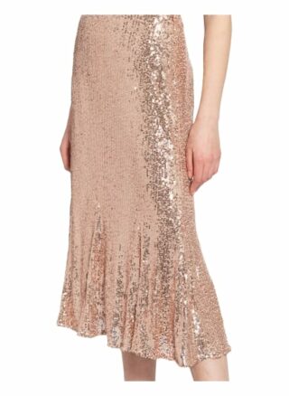 Whistles Rock mit Paillettenbesatz, Beige
