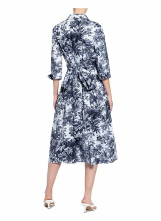 Windsor. Hemdblusenkleid mit 3/4-Arm, Blau
