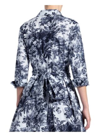 Windsor. Hemdblusenkleid mit 3/4-Arm, Blau