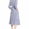 Windsor. Kleid mit 3/4-Arm, Blau