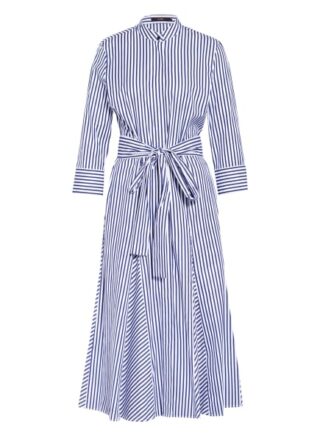 Windsor. Kleid mit 3/4-Arm, Blau
