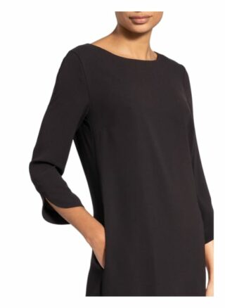 Windsor. Kleid mit 3/4-Arm, Schwarz