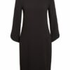 Windsor. Kleid mit 3/4-Arm, Schwarz