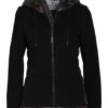 Woolrich Steppjacke im Materialmix, Schwarz