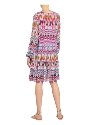 Yippie Hippie Kleid mit Volantbesatz, Lila