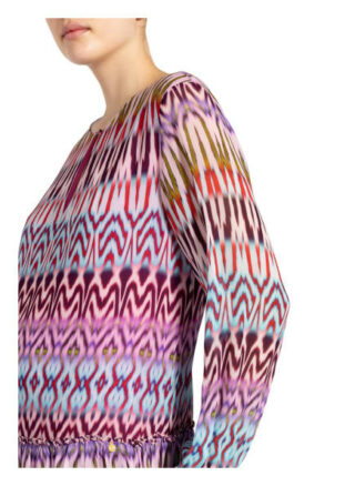 Yippie Hippie Kleid mit Volantbesatz, Lila