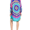 Yippie Hippie Tunikakleid, Blau