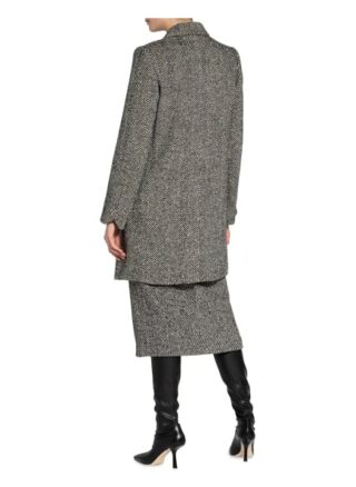 Zadig&Voltaire Mantel Marco mit Glitzergarn, Schwarz