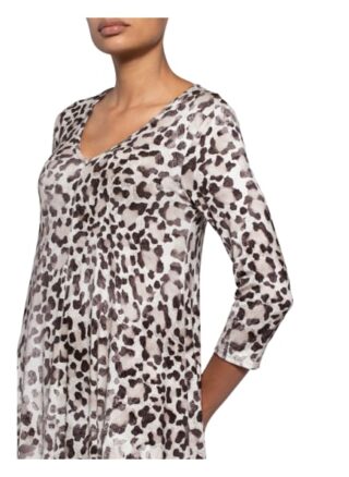 Zaída Jerseykleid mit 3/4-Arm, Schwarz