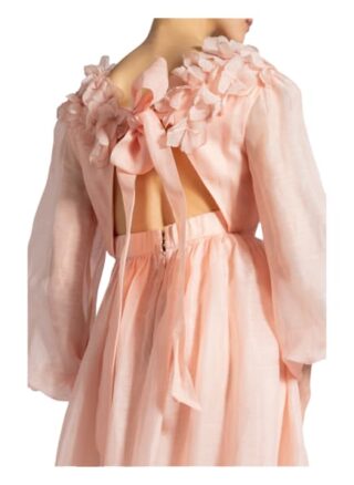 Zimmermann Cocktailkleid The Lovestruck, Pink