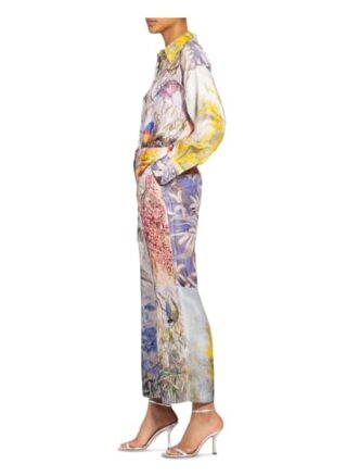 Zimmermann Culotte Botanica aus Seide, Beige