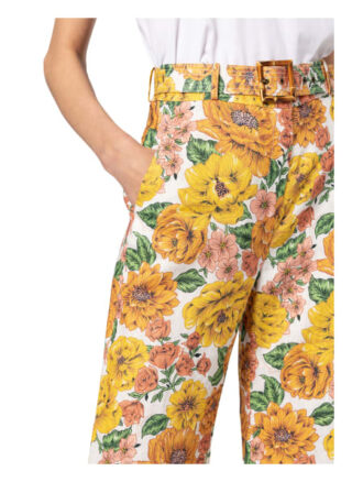 Zimmermann Leinenhose Poppy, Gelb