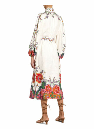 Zimmermann Leinenkleid The Lovestruck, Beige