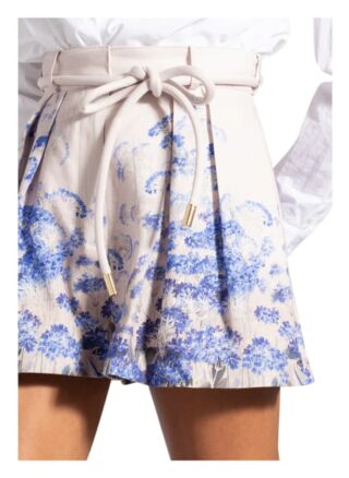 Zimmermann Leinenshorts Luminous Safari, Blau