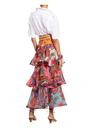 Zimmermann Rock The Lovestruck mit Volants, Pink