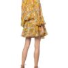 Zimmermann Seidenkleid Poppy, Gelb