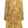 Zimmermann Seidenkleid Poppy, Gelb
