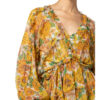 Zimmermann Seidenkleid Poppy, Gelb