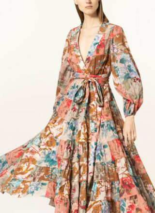Zimmermann Wickelkleid Cassia, Rot