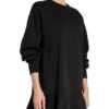 dante6 Sweatkleid Josefine, Schwarz
