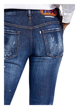 dsquared2 7/8-Destroyed Jeans Jennifer, Blau