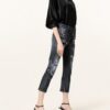 dsquared2 7/8-Jeans Cool Girl Cropped, Schwarz