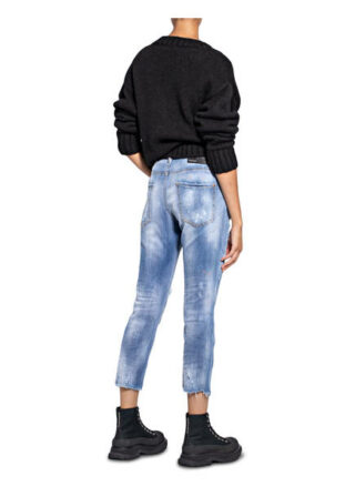dsquared2 Destroyed Jeans Cool Girl, Blau