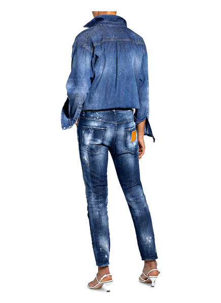 Dsquared2 Cool Girl Skinny Jeans Damen, Blau