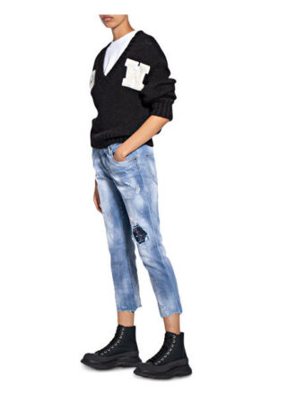 dsquared2 Destroyed Jeans Cool Girl, Blau
