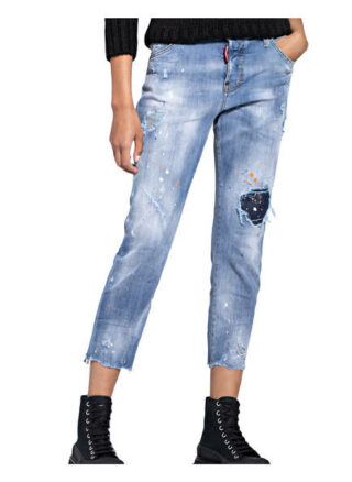 dsquared2 Destroyed Jeans Cool Girl, Blau