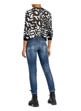 dsquared2 Destroyed Jeans Jennifer, Blau