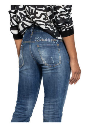 dsquared2 Destroyed Jeans Jennifer, Blau