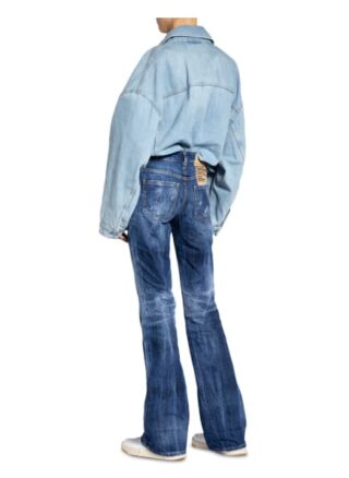 dsquared2 Flared Jeans, Blau