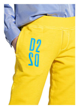 dsquared2 Hose im Jogging-Stil, Gelb