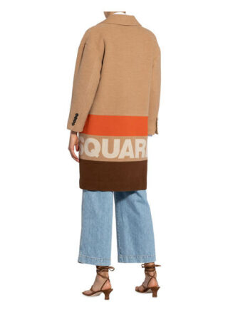 dsquared2 Wollmantel, Braun